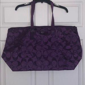 Coach duffle bag